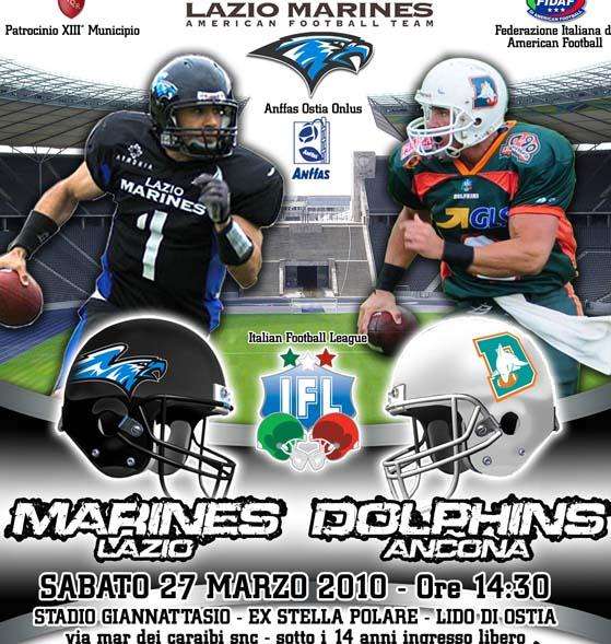 A Ostia il Football Americano cerca i primi punti