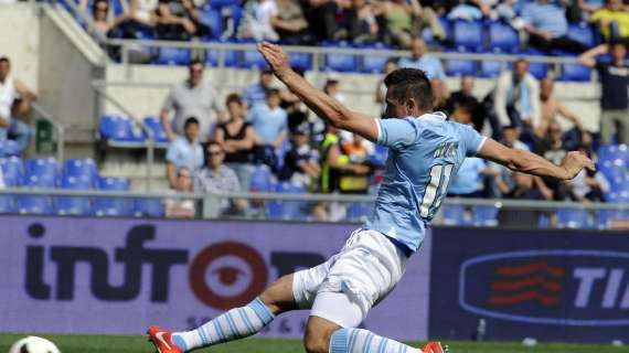 IL PRECEDENTE - Mito Klose "saluta" il Bologna: cinque gol del tedesco e la Lazio vola