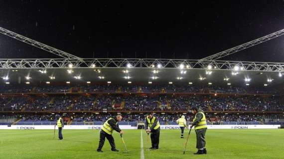Sampdoria - Lazio, lavori in corso al Ferraris: tribuna inferiore inagibile