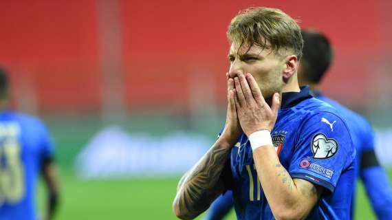 Italia, undicesimo gol in azzurro per Immobile: è lui il miglior marcatore di Mancini