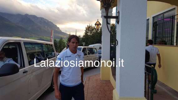 WALCHSEE GIORNO 1 - L'arrivo della Lazio all'hotel Panorama - FOTO&VIDEO