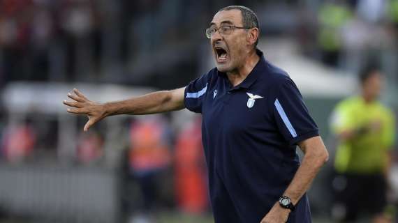 Sampdoria - Lazio, Sarri: "Non ci alleniamo mai, io in realtà faccio il regista"
