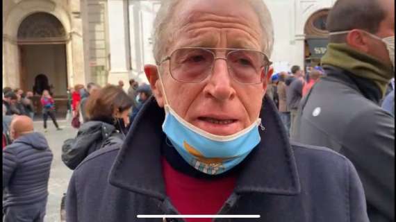 Lazio Nuoto, la manifestazione contro il Governo. Il pres. Moroli: "Lo sport non si può fermare"