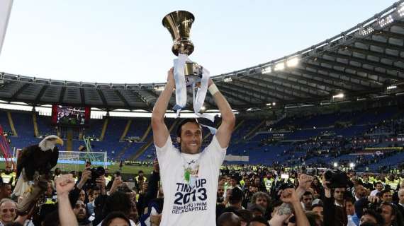 Lazio, Mauri sul 26 maggio: "L'incoscienza di Petkovic aiutò. Orgoglioso di aver alzato la Coppa"