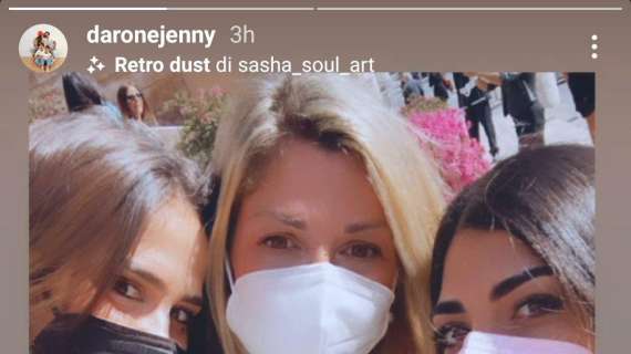 Lazio, 'wags' oltre i colori: Jessica Immobile e Gaia Inzaghi con lady Insigne - FOTO