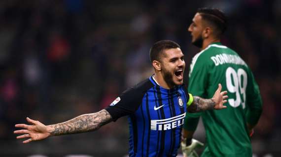 Serie A, Icardi-gol: l’Inter vince il derby di Milano in extremis