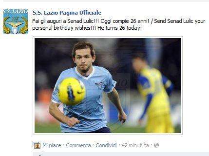 Tanti Auguri a Senad Lulic... Il "Figlio del Vento" oggi compie 26 anni