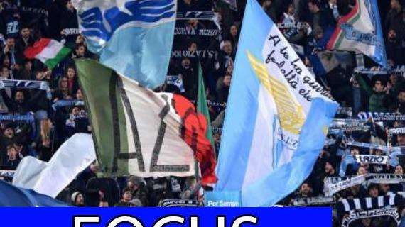 Lazio, la media tifosi batte quella della Roma: tutti i dati