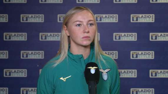 Lazio Women, Hovmark: "Felice per il gol. Qui mi sto adattando e il mister..."