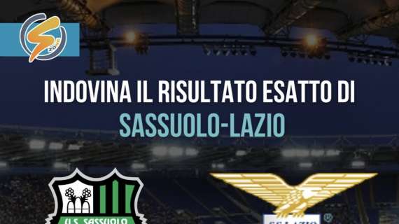 Sassuolo - Lazio, indovina il risultato e vinci il nuovo contest de Lalaziosiamonoi.it