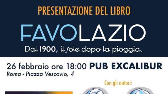 FAVOLAZIO | Domani la presentazione del libro: ecco dove e a che ora