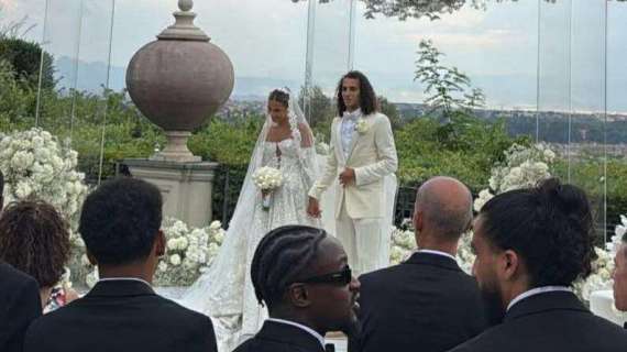 Lazio, Guendouzi si è sposato! Matrimonio a Villa Miani e tanti ospiti - FOTO