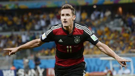 MONDIALI 2014 - Imperativo Klose: "Voglio alzare la Coppa. Lasciare la nazionale? Sarà una decisione spontanea"