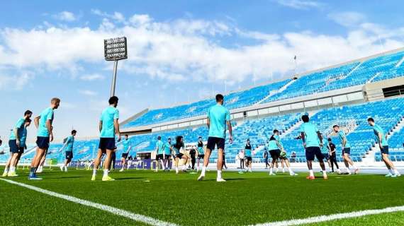 Supercoppa | Lazio, primo allenamento a Riyad: le foto della seduta