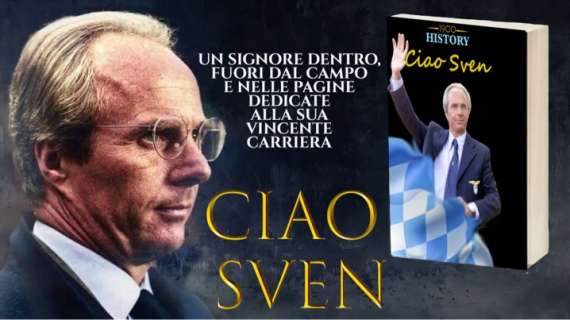 Lazio, "Ciao Sven": ecco il libro dedicato a mister Eriksson