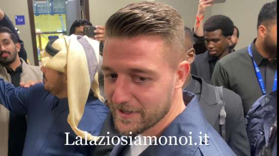 Lazio, Milinkovic: "Se mi manca? Certo, mi è dispiaciuto..." - VIDEO&FOTO