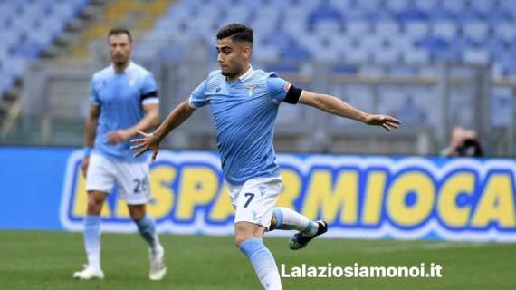 Lazio - Spezia, tutta la gioia di Andreas Pereira: “Dajeee” - FOTO