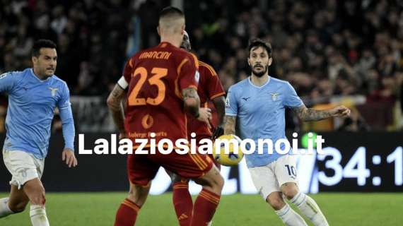 Lazio - Roma, il palo ferma Luis Alberto: il derby termina 0-0