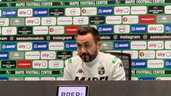 Sassuolo, De Zerbi: "La sconfitta contro la Lazio dura da digerire"