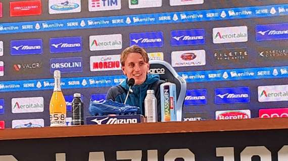 Rovella in conferenza: "Alla Lazio per sempre. Guendouzi? Noi ci stuzzichiamo, ma..." - VIDEO