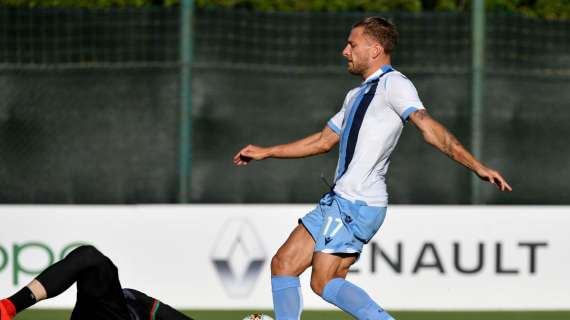 Lazio, Immobile rassicura e punta l'Atalanta: "Ci siamo" - FOTO