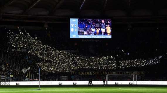 Lazio, dallo spettacolo per i 120 anni all’ultimo gioco di luci: i capolavori della Nord
