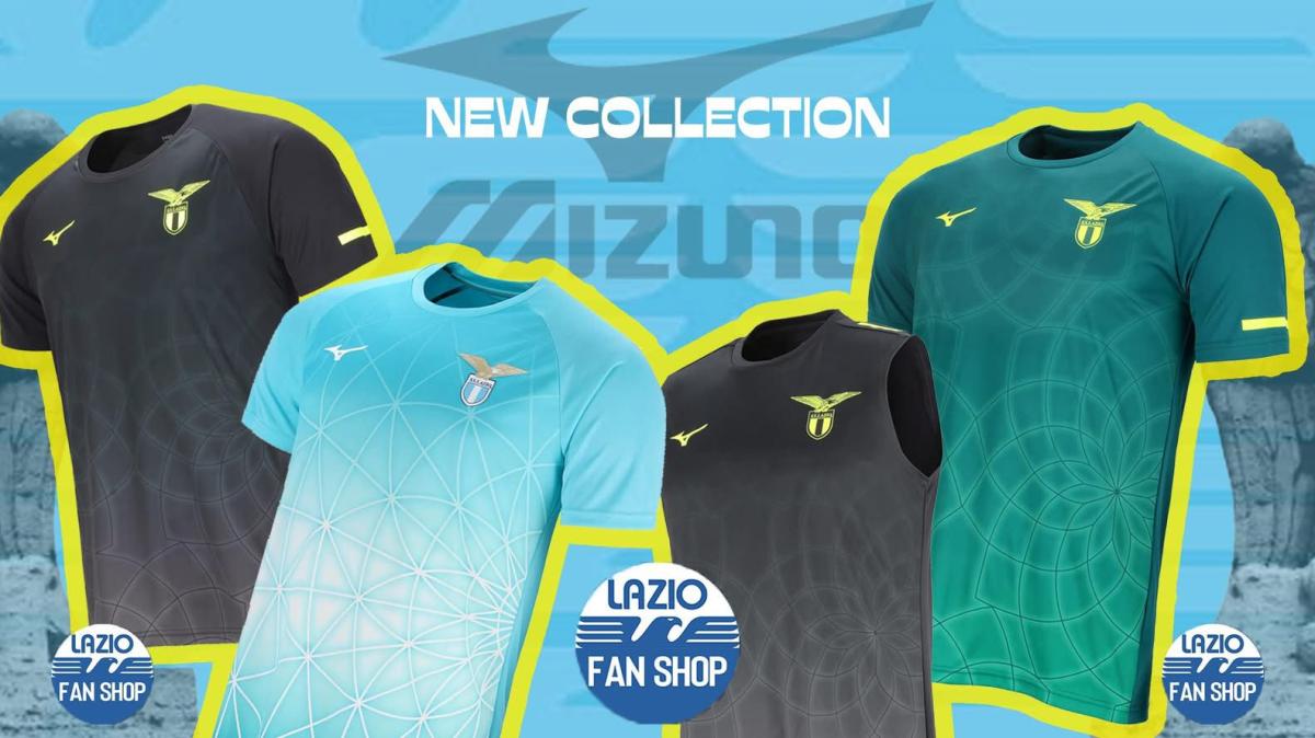 LINEA PRE GARA MIZUNO AL LAZIO FAN SHOP: SCOPRI LE NOVITà