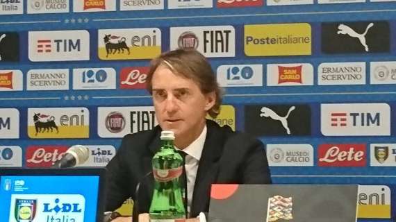 Italia, Mancini: "Contento per il sorteggio. Immobile? Dobbiamo aspettare..."
