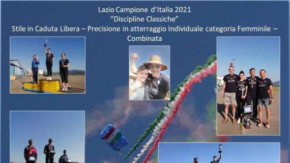 Lazio Paracadutismo, tris di medaglie d'oro ai Campionati Italiani - FOTO
