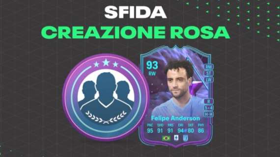 Lazio | EA Sports rilascia la SBC celebrativa di Felipe Anderson per l'evento TOTS su EA FC 24