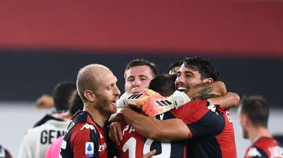 Genoa, ancora postivi i tamponi dei 17 contagiati dal Covid