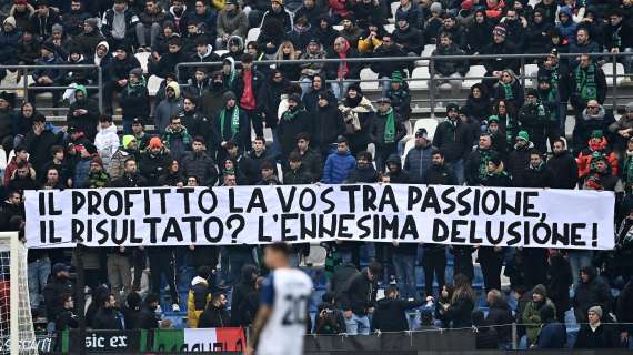 Sassuolo paradossale: vale 200 milioni ma la media punti è da retrocessione