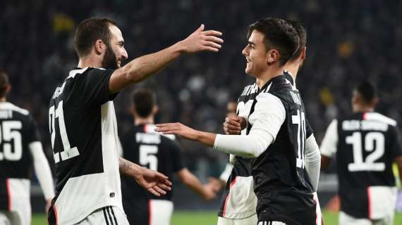 Serie A, Higuain - Dybala show a Bergamo: la Juventus rimonta e batte l'Atalanta