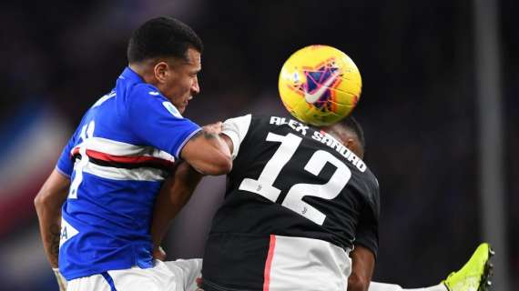 Juventus, ahi Alex Sandro: il brasiliano esce prima per infortunio