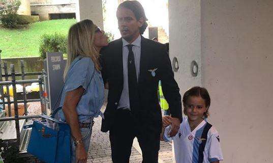 Lazio - Juventus, di padre in figlio: il piccolo Inzaghi gioca nel post-partita -VD