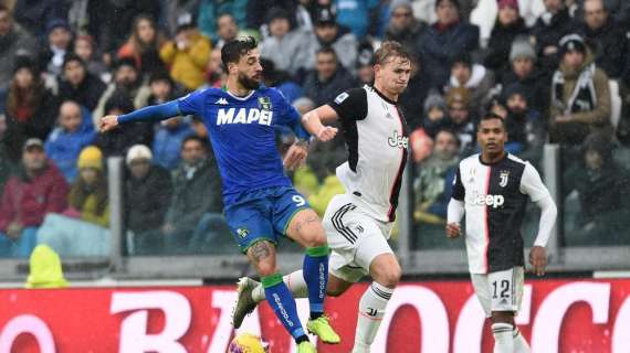 Juventus - Sassuolo, frena Sarri: Boga e Caputo danno l'assist all'Inter