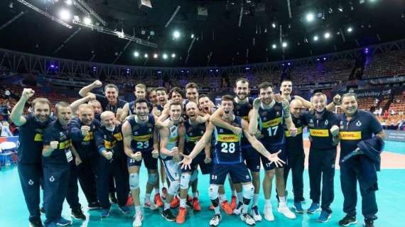 Pallavolo maschile, l’Italia è campione d’Europa: battuta la Slovenia in finale