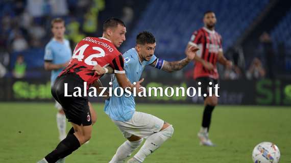 Lazio - Milan, di padre in figlio: il post partita di Zaccagni - FOTO