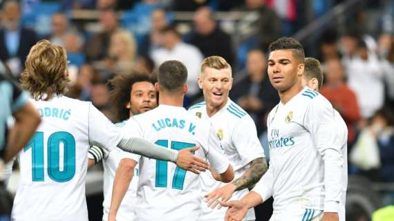 Liga, il Real Madrid cala il tris: niente da fare per l'Eibar