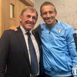 Lazio, Leiva a Dalglish: "E' stato bello rivederti, amico mio!"- FOTO