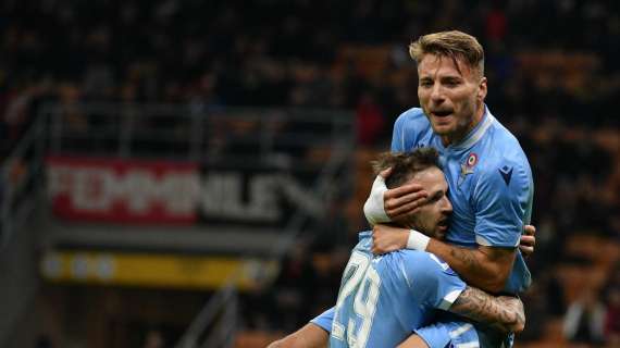 Lazio, dopo 30 anni vittoria a San Siro: 2-1 al Milan e quarto posto