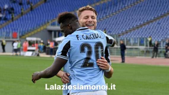 Lazio, Immobile e Caicedo coppia d'oro: nessuno in Europa come loro