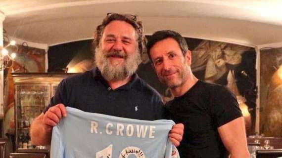 Russell Crowe, il Gladiatore di Roma pazzo per la Lazio: "Un vero privilegio"