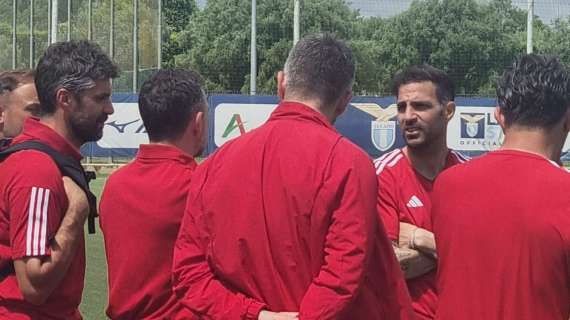 Lazio, a "lezione" da Baroni: Fabregas a Formello insieme agli altri tecnici di Coverciano