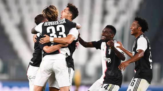 Serie A, la Juventus batte la Sampdoria ed è campione d’Italia