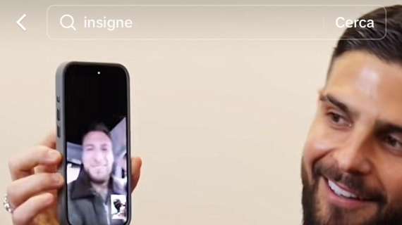 Lazio, Insigne chiama Immobile: la reazione di Ciro - VIDEO