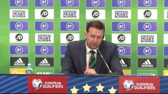 Irlanda del Nord, il ct Baraclough: "Vogliamo battere i numeri uno"