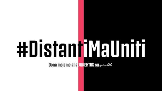 Coronavirus, la Juventus e la raccolta fondi "Distanti ma uniti": raggiunti 400 mila di euro