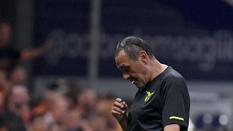Lazio, Sarri: "Siamo questi e questi rimaniamo, il resto sono caz***e"