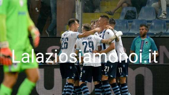 Sampdoria - Lazio, il trionfo biancoceleste negli scatti de Lalaziosiamonoi.it